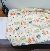 Khăn mặt muslin, khăn tắm muslin họa tiết xinh xắn cho bé giá rẻ